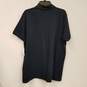 NWT Mens Black Slim Fit Collared Short Sleeve Polo Shirt Size X-Large image number 2
