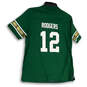 Womens Green Green Bay Packers Aaron Rodgers #12 Football Jersey Size Large image number 2