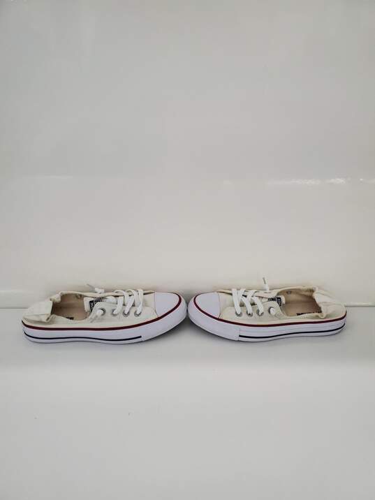 New Converse Chuck Taylor All Star Lo Top White Shoes Size-8 image number 3