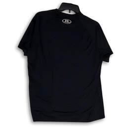 Womens Black Logo Short Sleeve Crew Neck Stretch Pullover T-Shirt Size M alternative image