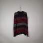 Mens Striped Long Sleeve 1/4 Zip Knitted Pullover Sweater Size XL image number 1