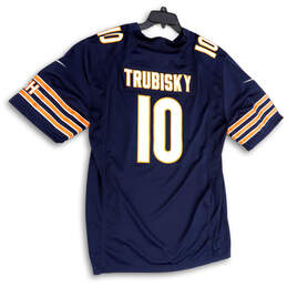 Mens Blue NFL Chicago Bears Mitch Trubisky #10 Football Jersey Size XL alternative image