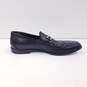 Bruno Magli MN1401 Black Leather Horsebit Loafers Men's Size 12 image number 2