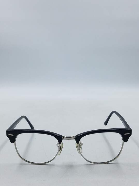 Ray-Ban Black Clubmaster Style Eyeglasses image number 2