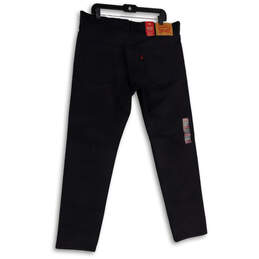 NWT Mens Black 502 Stretch Regular Fit Tapered Leg Jeans Size 36X32 alternative image