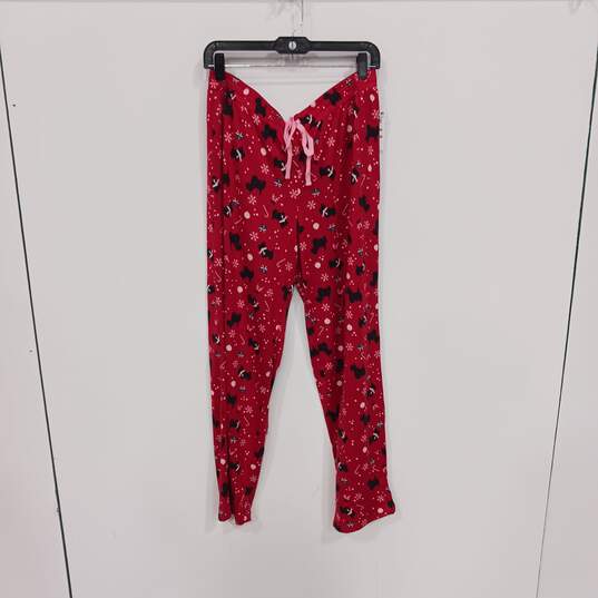 Women's Charter Club Intimates Red Christmas Pajamas Sz M NWT image number 1