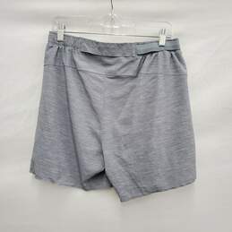 Lululemon Unisex Heather Gray Lightweight Insulted Surge Shorts Size XL alternative image