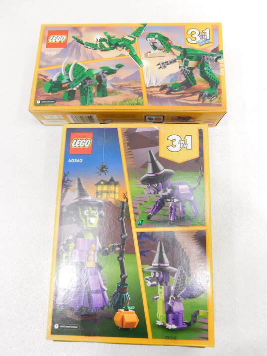 Creator Factory Sealed Sets 40562: Mystic Witch 31058: Mighty Dinosaurs & Polybag Set image number 5