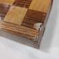 Wooden Chess Set (Folds Into Box/Case And Down Into Board) image number 13