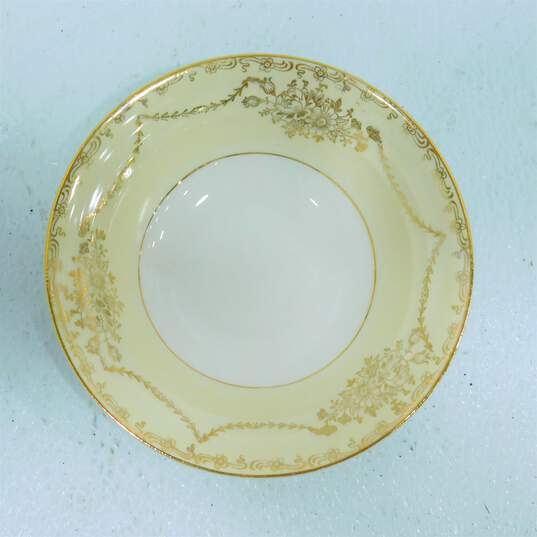 Set of 7 Crown Potteries Co. Small Gold Bowls image number 3