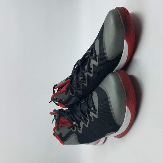 Air Jordan Super.Fly 3 Sneaker Men's Sz 14 Black/Red image number 3