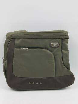 Authentic Tumi T-Tech McKenna Army Green Messenger Bag