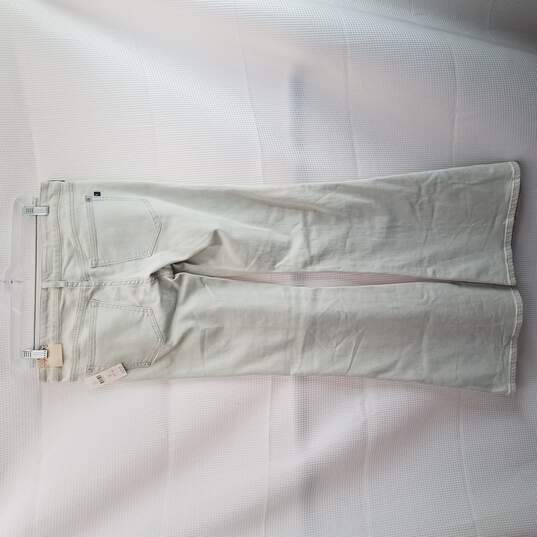 Flare Denim Smart White Jeans image number 3