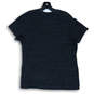 Womens Black Heather Short Sleeve Crew Neck Pullover Graphic T-Shirt Sz XL image number 2