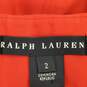 Ralph Lauren Women Red Skirt Sz 2 image number 3