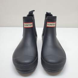Hunter Women's Black Chelsea Rain Boot Size 5