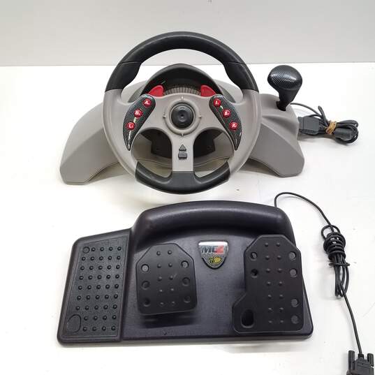 mad Catz MC2 Steering wheel with Pedals Playstation image number 1