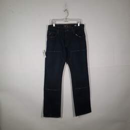 Mens Rebar M4 Dark Wash Pockets Denim Straight Leg Jeans Size 34/36