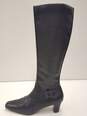 Karen Scott Leather Denelle Riding Boots Black 7 image number 1