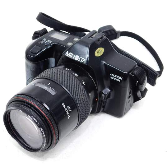 Minolta Brand Maxxum 3000i and Hi-Matic AF2 Model 35mm Film Cameras (Set of 2) image number 2