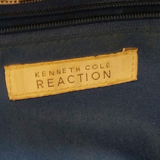 Kenneth Cole Reaction Black / White Check Tote Bag image number 6