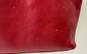 Michael Kors Jet Set Red Leather Tote Bag image number 7