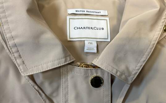 Charter Club Women's Beige Jacket- XLP NWT image number 7