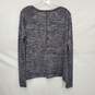 NWT rag & bone Heather Gray & Black Long Sleeve Sweater Size XS image number 2