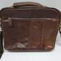 Vintage Brown Leather Mersq Messenger Bag image number 5