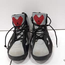 Jordan Men's Black/Gray True Flight Basketball Shoes Size 8