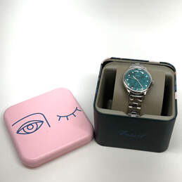 Designer Fossil BQ3356 Silver-Tone Stainless Steel Analog Wristwatch w/ Box