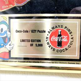 Coca-Cola IZZY Puzzle Limited Edition 921/5000 Complete Framed alternative image