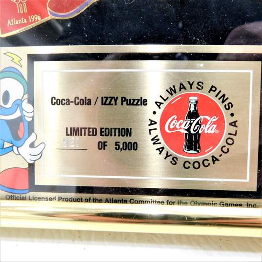 Coca-Cola IZZY Puzzle Limited Edition 921/5000 Complete Framed image number 2