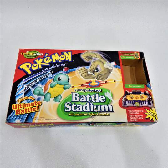 2000 Hasbro Pokemon Think Chip Battle Stadium with 6 Pokemon Not Complete WORKS image number 1