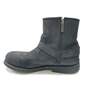 Harley Davidson Black Leather Harness Ankle Zip Boots Men's Size 11 M image number 2