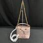 Michael Kors Shell Pink Quilted Drawstring Handbag w/ Shoulder Straps image number 1