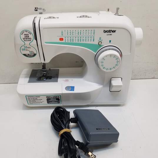 Brother LS-590 Lightweight Free Arm Sewing Machine image number 1
