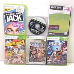 Bundle of 6 Xbox 360 Games In Case