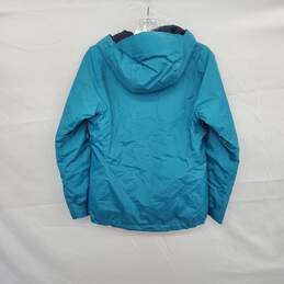Patagonia Turquoise Hooded Full Zip Jacket WM Size XS alternative image