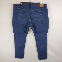 Levi Strauss & Co Women Blue Jeans Sz 22W alternative image