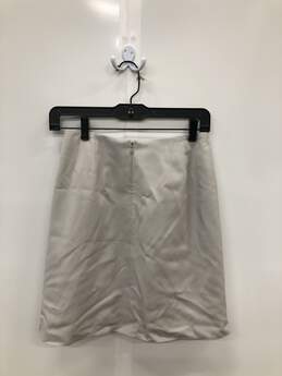 Women's SZ 4 Grey 100% Wool Lining Skirt alternative image