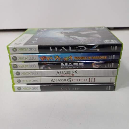 6Pc. Assorted Microsoft XBOX 360 Video Game Lot image number 3