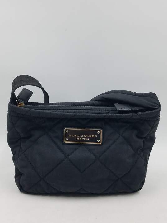 Authentic Marc Jacobs Black Quilted Mini Crossbody image number 1