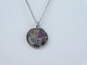 925 Sterling Silver Tiffany & Co. Mom Pendant Necklace image number 3