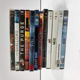 Bundle Of 12 Assorted Horror Movie DVDs