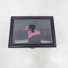 Barbie 35th Anniversary China Tea Set in Original Black Box