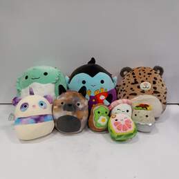 Bundle of 9 Assorted Squishmallows Stuffed Animals
