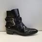 Amiri Leather Riding Buckle Boots Black 9 (Size 43) image number 1