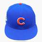 2016 Chicago Cubs World Series 59FIFTY New Era Sz 7 1/4 Fitted Hat Cap image number 2