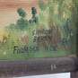 Traveling Salesman Wood Hand-Painted Sunnyland Columbus Washboard  No 2090 image number 4